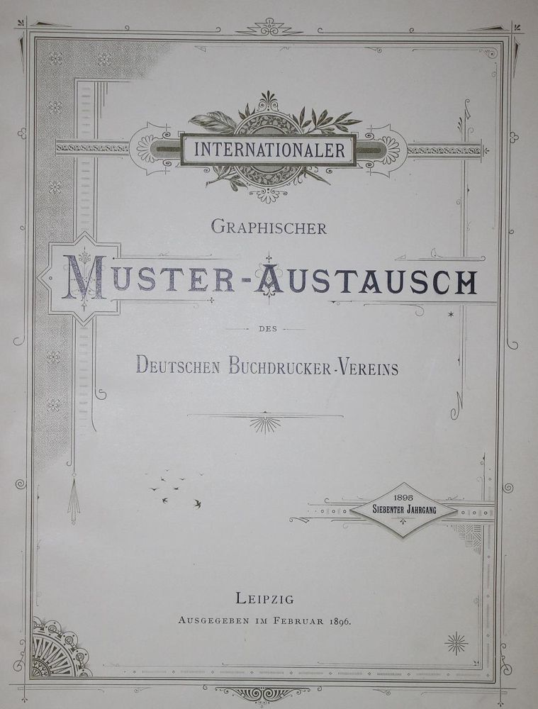 Große Abbildung Nr.1: 135-1075 Graphischer Muster-Austausch.: (Druckkunst)