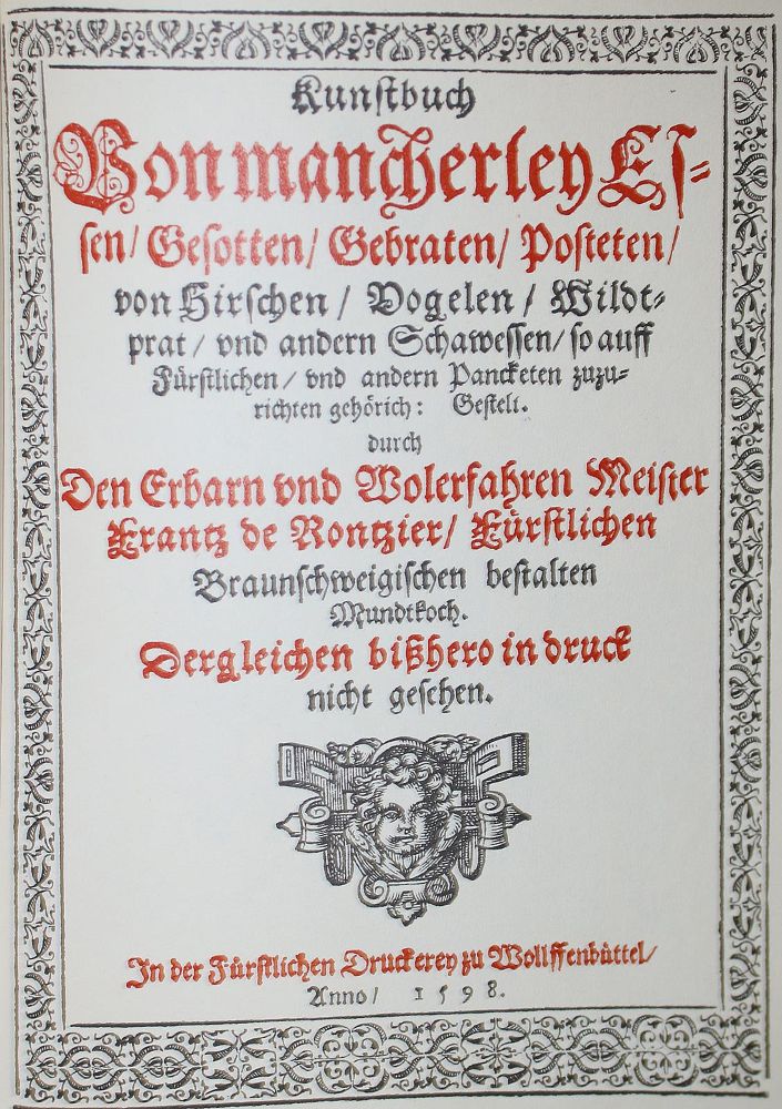 Große Abbildung Nr.1: 135-1086 Kochbücher.: (Faksimile)