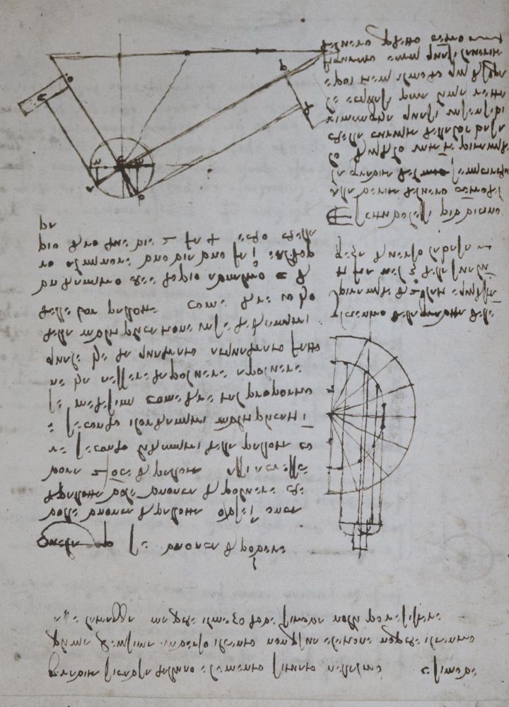 Große Abbildung Nr.1: 135-1089 Leonardo da Vinci.: (Faksimile)
