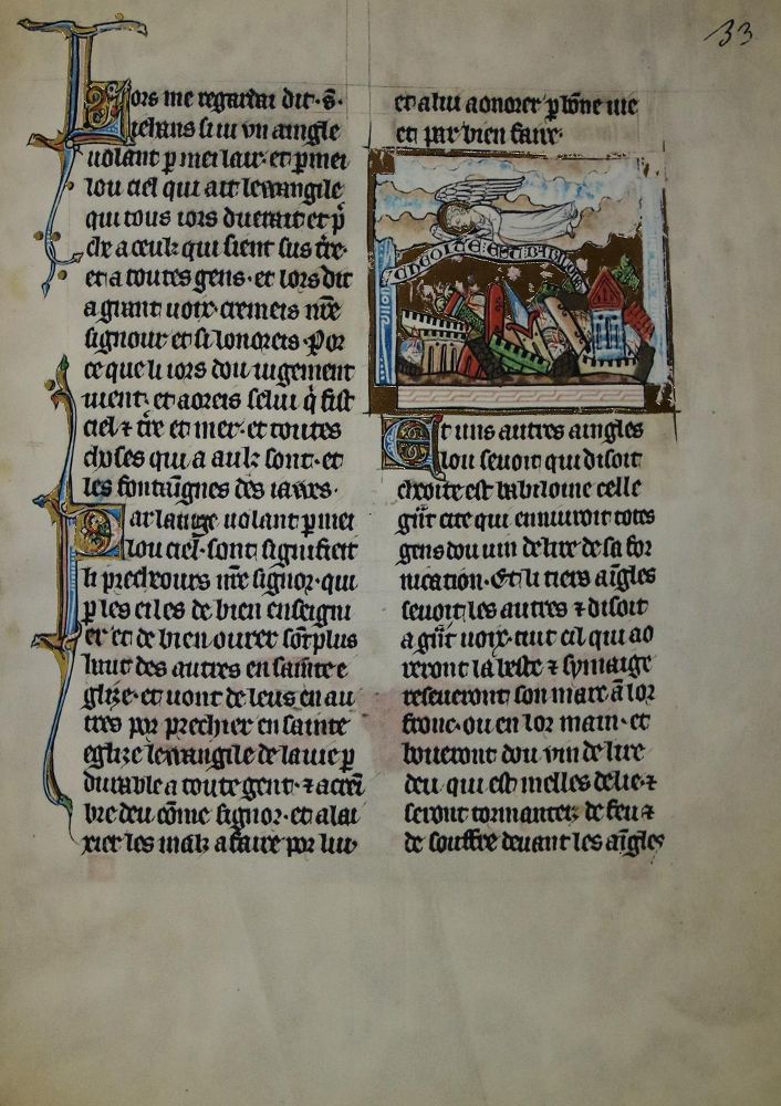 Große Abbildung Nr.1: 135-1090 Lothringische Apokalypse.: (Faksimile)