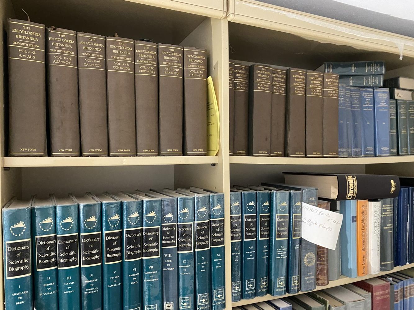 Große Abbildung Nr.2: 135-1097 Handbibliothek: (Bibliographie und Buchwesen)