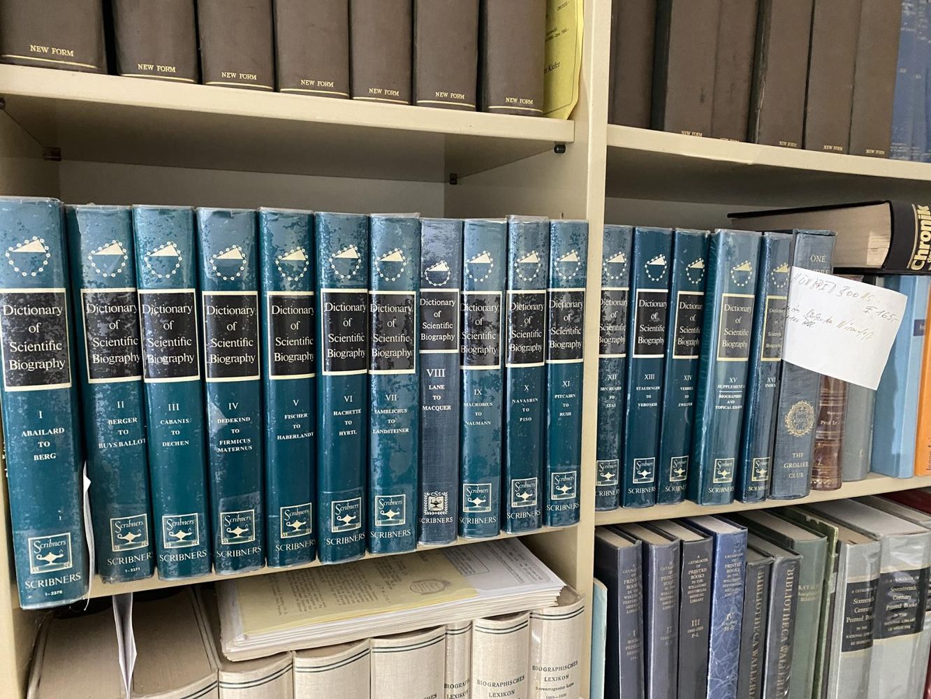 Große Abbildung Nr.3: 135-1097 Handbibliothek: (Bibliographie und Buchwesen)