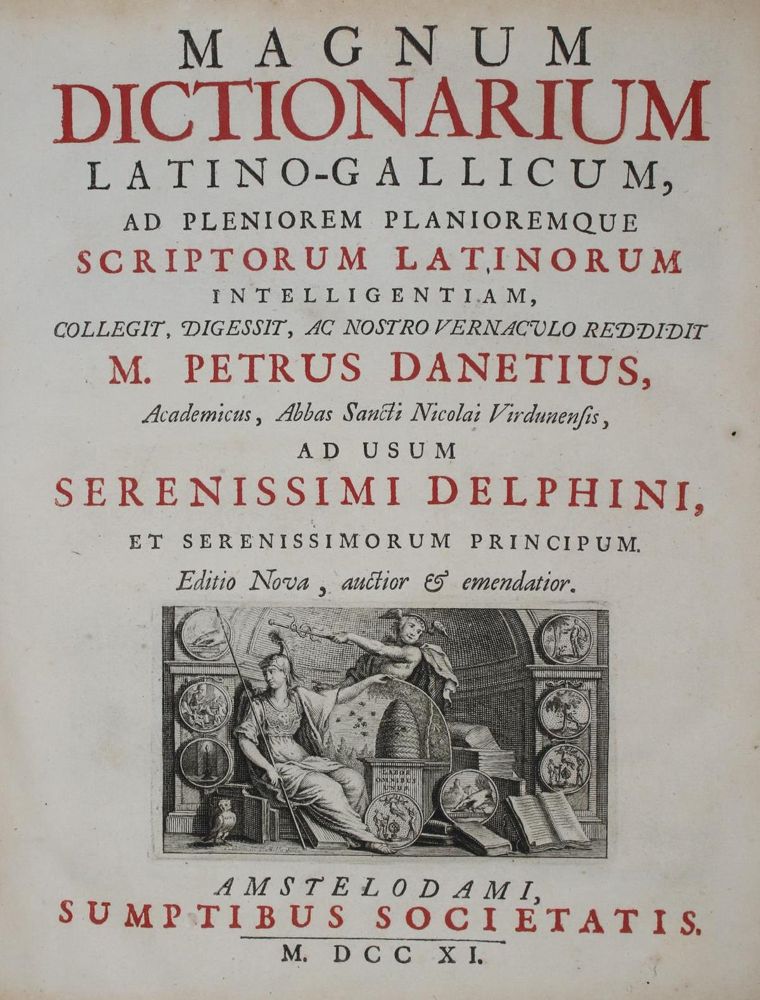 Große Abbildung Nr.1: 135-1108 Danet,P.: (Lexika - Wörterbücher - Sprachwissenschaften)