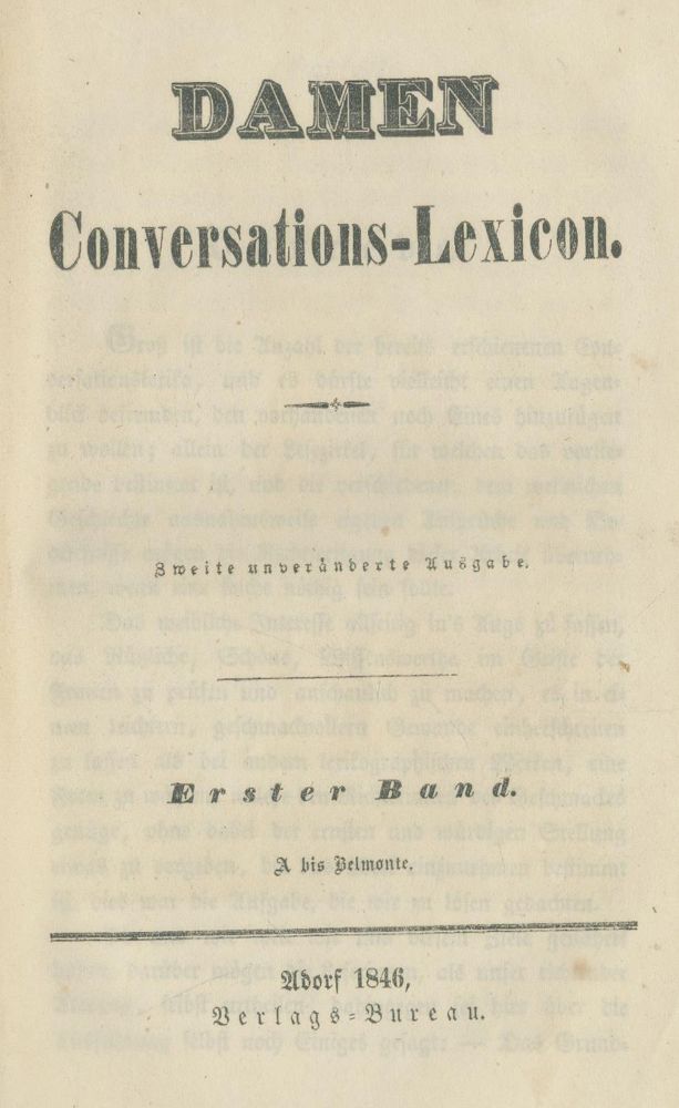 Große Abbildung Nr.1: 135-1114 Herloßsohn,C. (Hrsg.).: (Lexika - Wörterbücher - Sprachwissenschaften)
