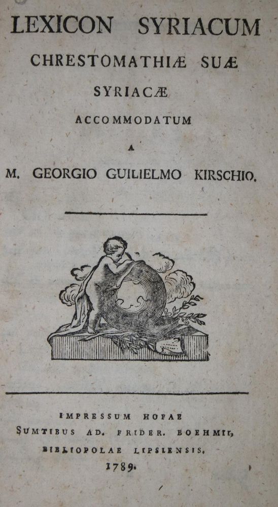 Große Abbildung Nr.1: 135-1116 Kirsch,G.W.: (Lexika - Wörterbücher - Sprachwissenschaften)