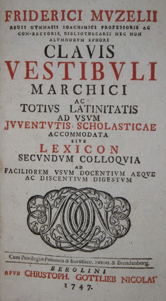 Große Abbildung Nr.1: 135-1122 Muzel,F.: (Lexika - Wörterbücher - Sprachwissenschaften)