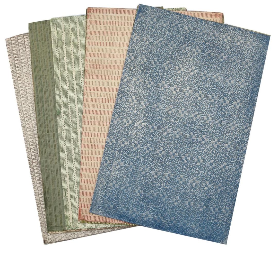 Große Abbildung Nr.2: 135-1139 Buntpapier.: (Papier)