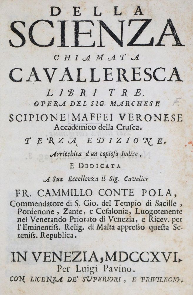 Große Abbildung Nr.1: 135-1160 Maffei,S.: (Duell)