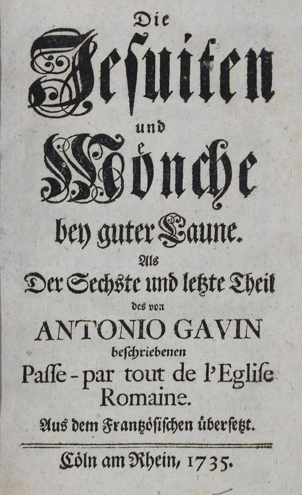 Große Abbildung Nr.1: 135-1165 Gavin,A. (d.i. F.M.Janicon).: (Erotika - Galantes)