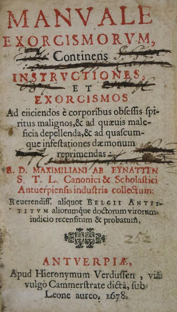 Große Abbildung Nr.1: 135-1173 Eynatten,M.v.: (Exorzismus)