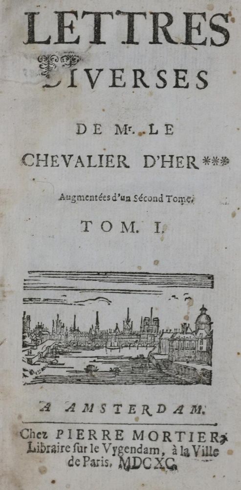 Große Abbildung Nr.1: 135-1176 (Fontenelle,B. le Bouvier de).: (Kultur- und Sittengeschichte)