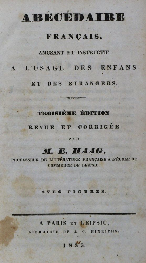 Große Abbildung Nr.2: 135-1192 Haag,E.: (ABC-Bücher)