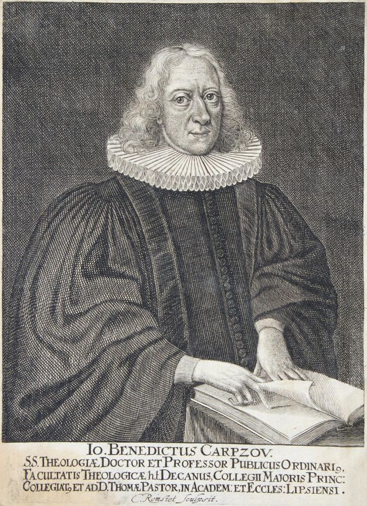 Große Abbildung Nr.2: 135-120 Carpzov,J.B.: (Alte Drucke, Handschriften und Theologie)