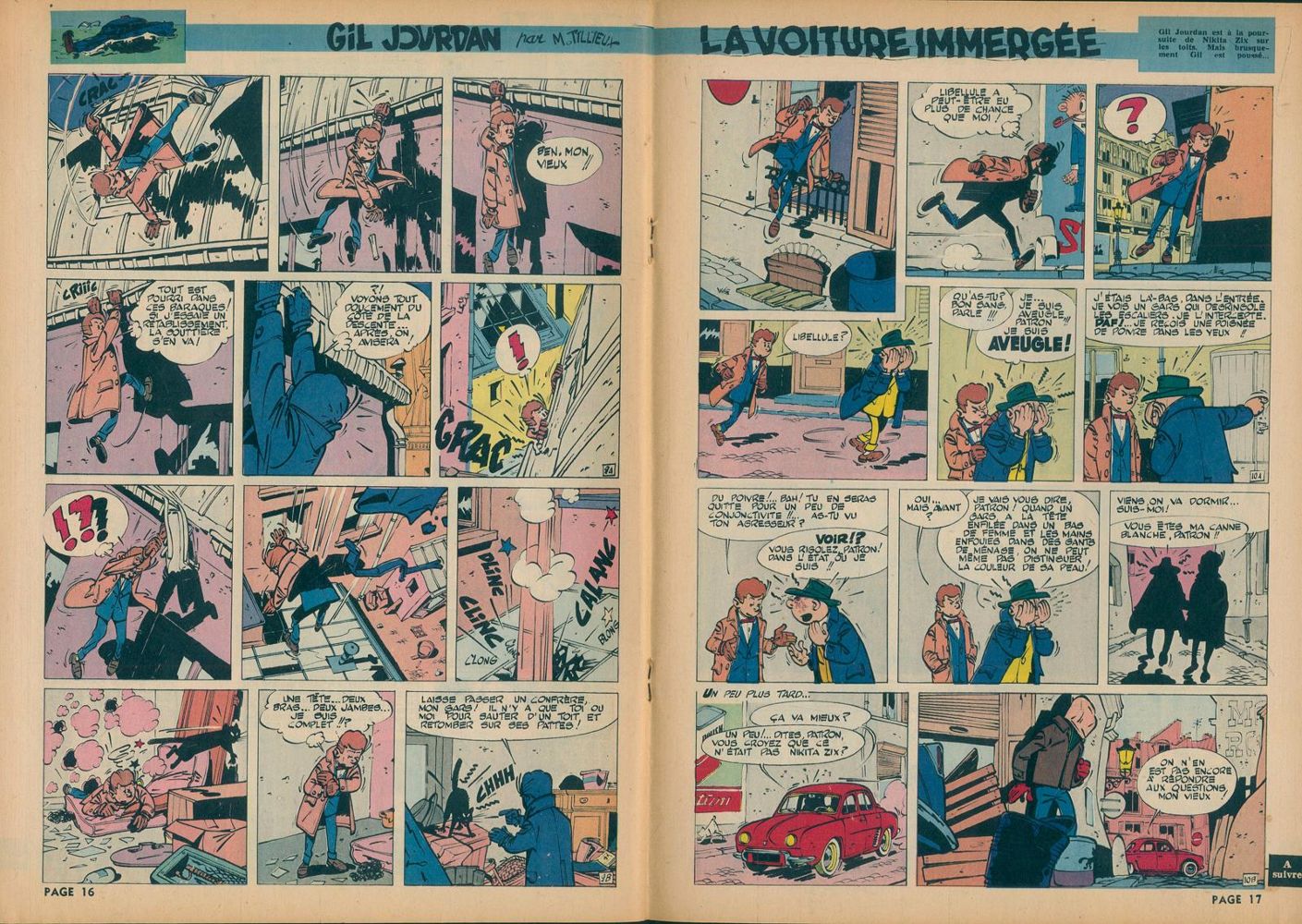 Große Abbildung Nr.4: 135-1201 Spirou.: (Comic, Schlümpfe)