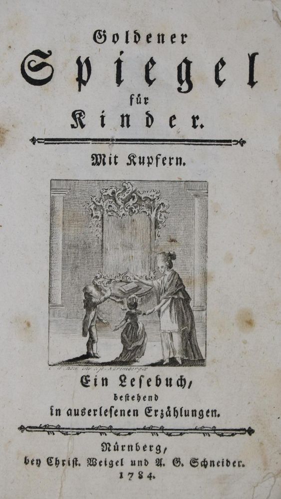 Große Abbildung Nr.1: 135-1212 Goldener Spiegel: (Kinder- und Jugendbücher)