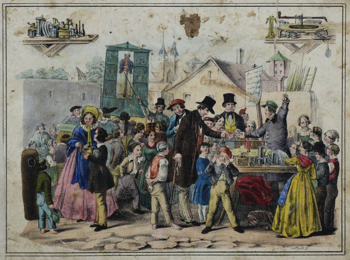 Große Abbildung Nr.2: 135-1217 Jahrmarkt.: (Kinder- und Jugendbücher)