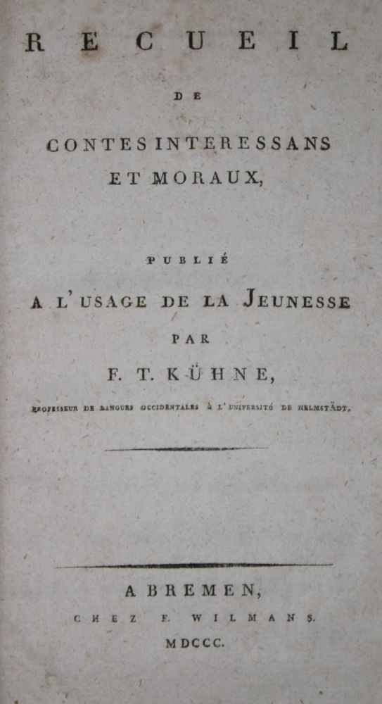 Große Abbildung Nr.1: 135-1224 Kühne,F.T.: (Kinder- und Jugendbücher)