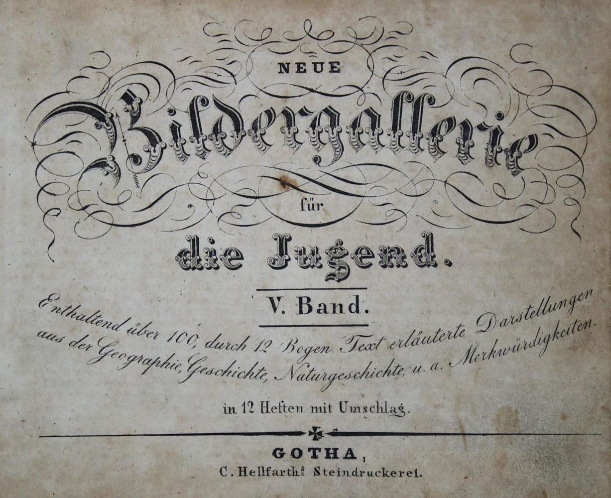 Große Abbildung Nr.2: 135-1228 Neue Bildergallerie für die Jugend.: (Kinder- und Jugendbücher)