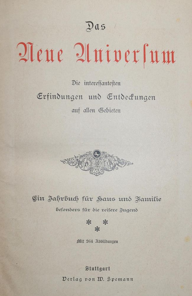 Große Abbildung Nr.2: 135-1233 Neue Universum, Das.: (Kinder- und Jugendbücher)