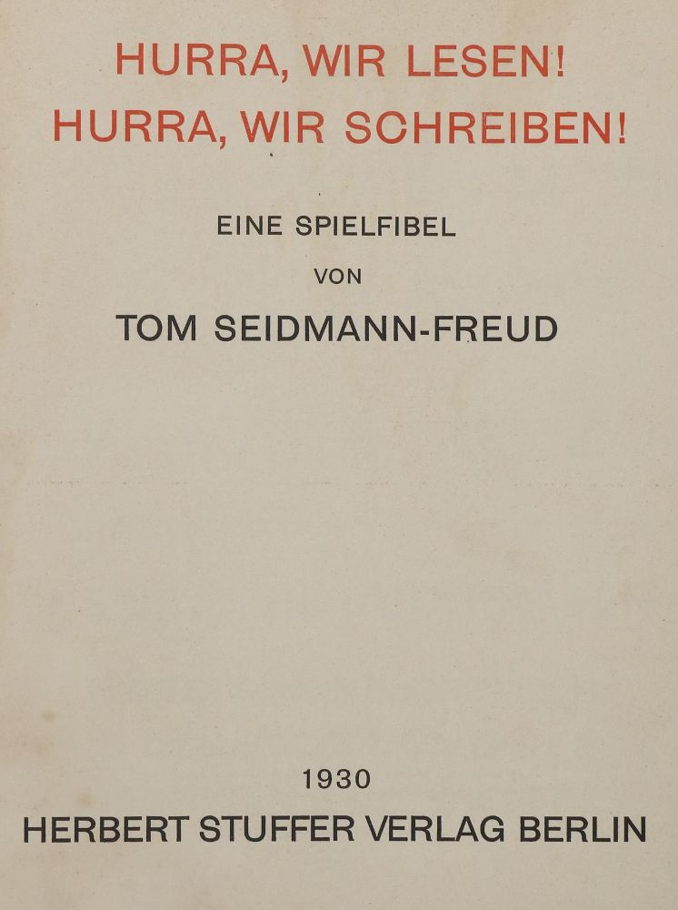 Große Abbildung Nr.2: 135-1279 Seidmann-Freud,T.: (Stuffer Verlag)