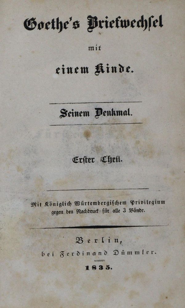 Große Abbildung Nr.2: 135-1298 (Armin,B.v.).: (Literatur und illustrierte Bücher bis 19.Jahrhundert)