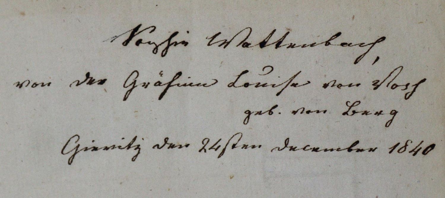 Große Abbildung Nr.2: 135-1299 (Arnim,B.v.).: (Literatur und illustrierte Bücher bis 19.Jahrhundert)