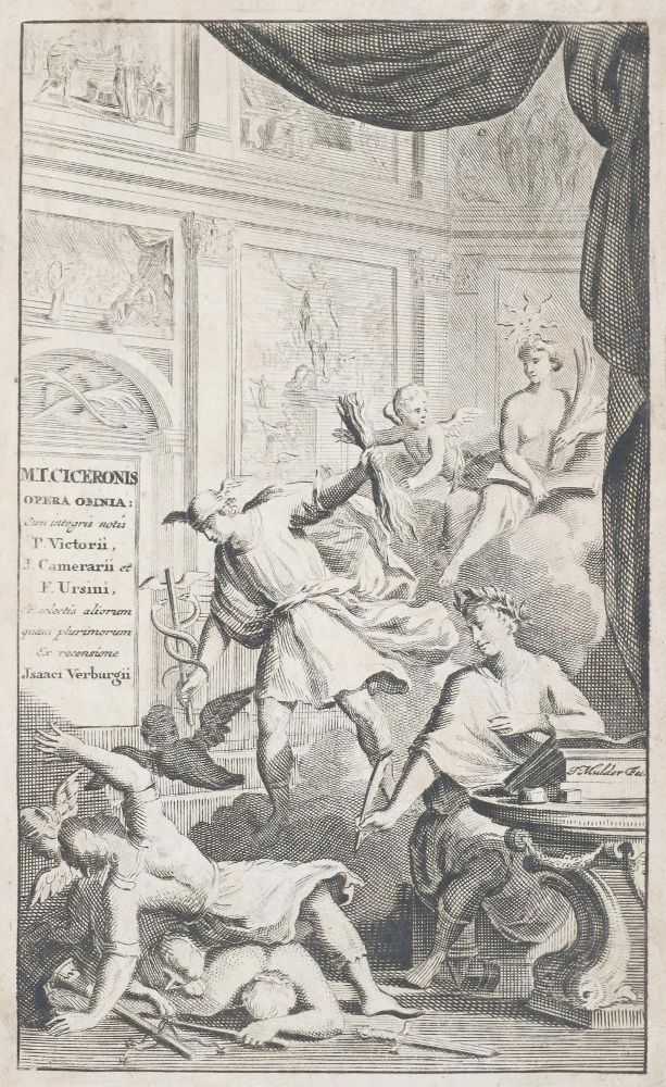 Große Abbildung Nr.1: 135-1316 Cicero,M.T.: (Literatur und illustrierte Bücher bis 19.Jahrhundert)