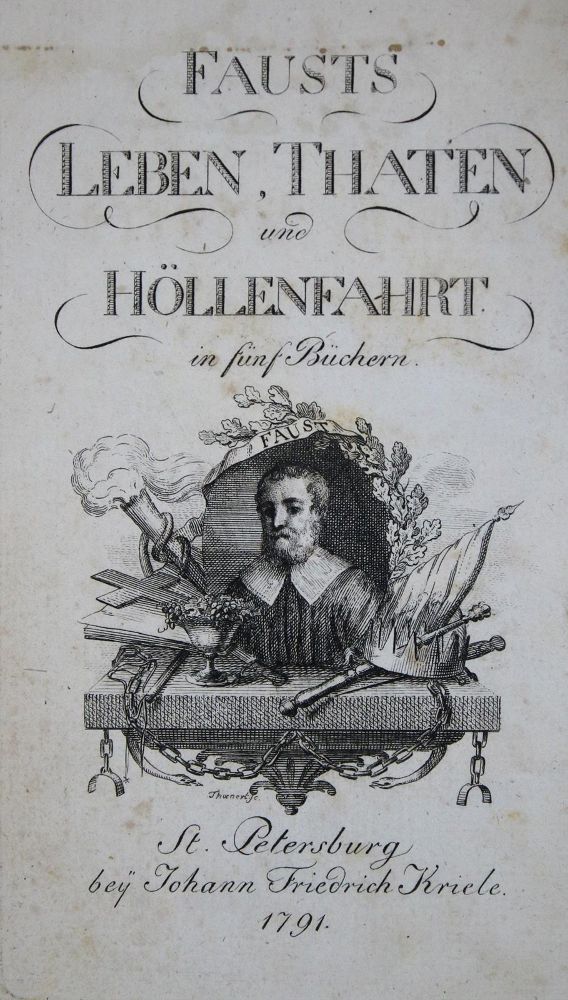 Große Abbildung Nr.1: 135-1342 (Klinger,F.M.).: (Faust)