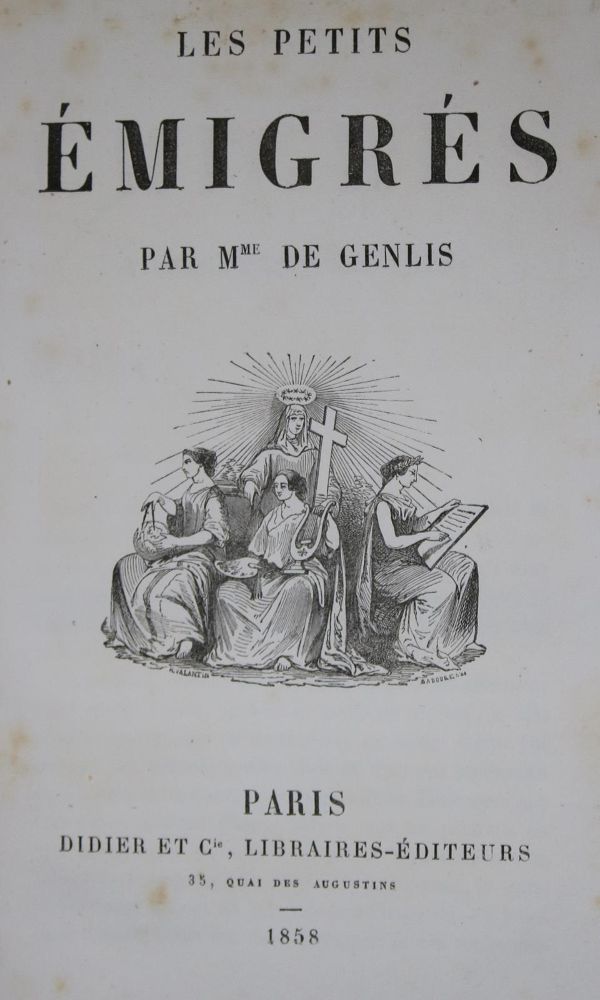 Große Abbildung Nr.2: 135-1348 Genlis,(F.)de.: (Literatur und illustrierte Bücher bis 19.Jahrhundert)