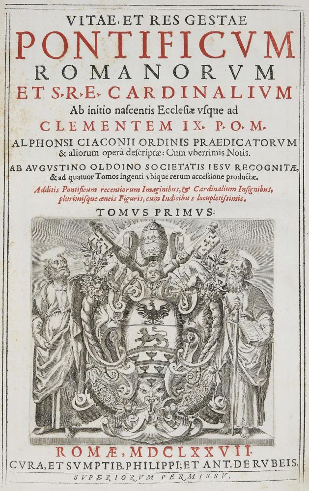Große Abbildung Nr.1: 135-136 Ciacconio (Chacon),A.: (Alte Drucke, Handschriften und Theologie)
