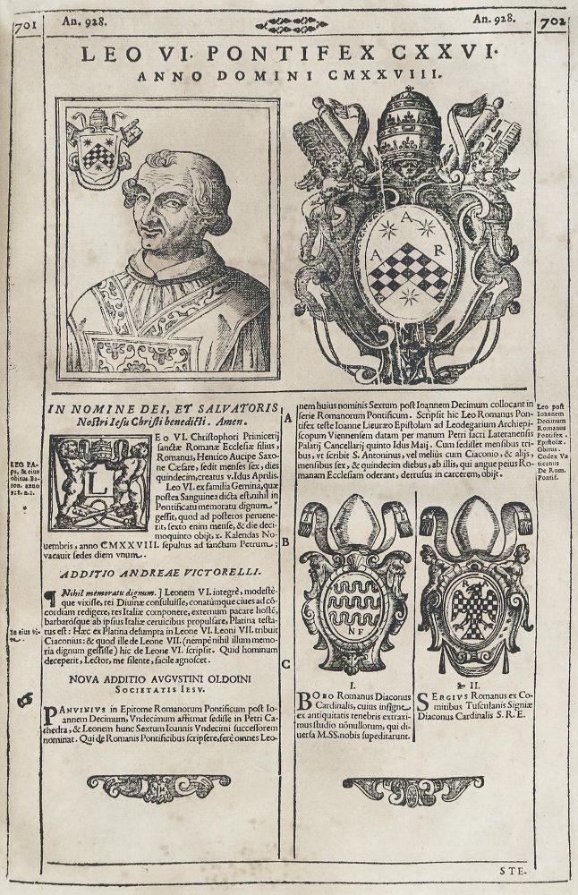 Große Abbildung Nr.4: 135-136 Ciacconio (Chacon),A.: (Alte Drucke, Handschriften und Theologie)