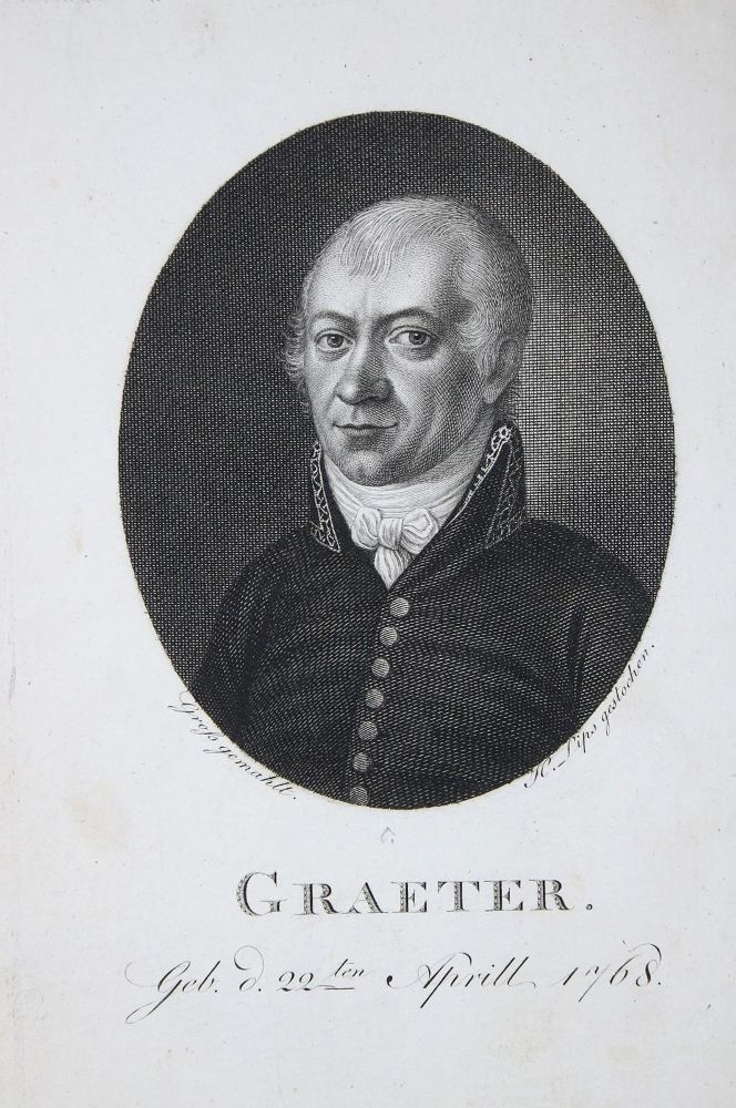 Große Abbildung Nr.2: 135-1368 Gräter,F.D.: (Literatur und illustrierte Bücher bis 19.Jahrhundert)