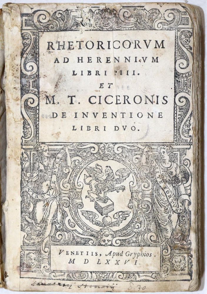 Große Abbildung Nr.1: 135-137 Cicero,M.T.: (Alte Drucke, Handschriften und Theologie)