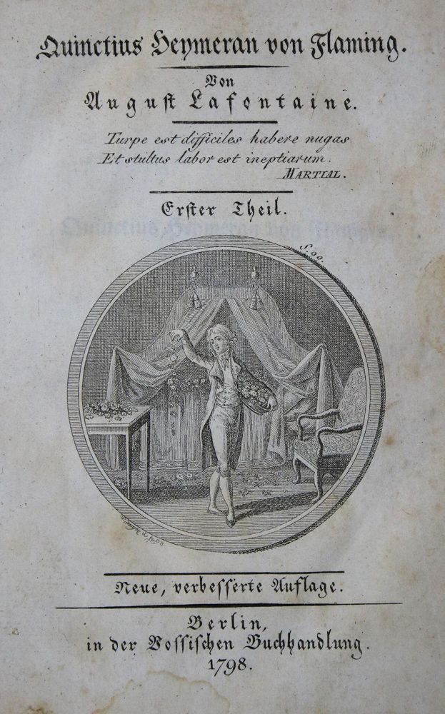 Große Abbildung Nr.1: 135-1398 Lafontaine,A.: (Literatur und illustrierte Bücher bis 19.Jahrhundert)
