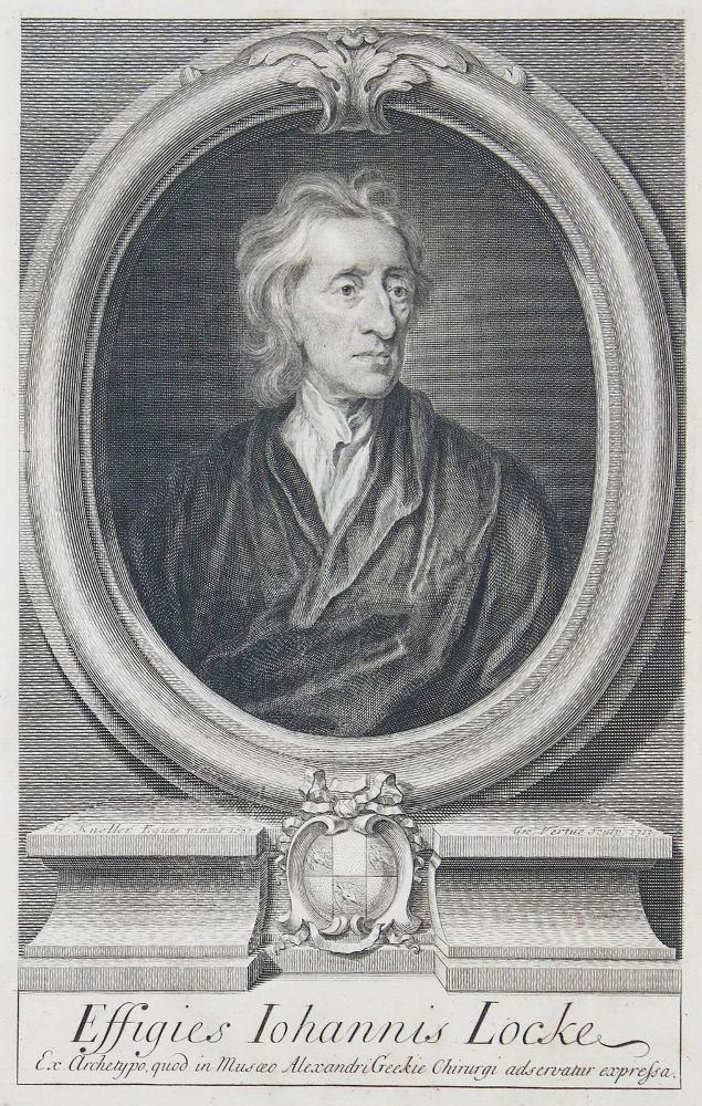 Große Abbildung Nr.1: 135-1406 Locke,J.: (Literatur und illustrierte Bücher bis 19.Jahrhundert)