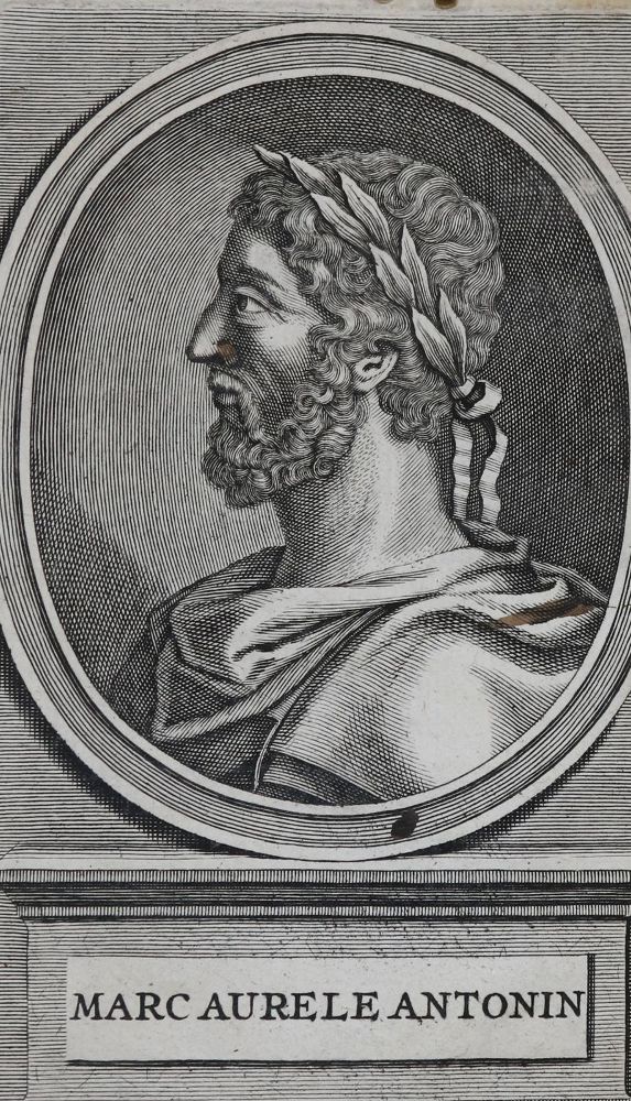 Große Abbildung Nr.1: 135-1407 Marcus Aurelius.: (Literatur und illustrierte Bücher bis 19.Jahrhundert)