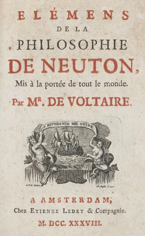 Große Abbildung Nr.1: 135-1444 Voltaire,(F.M.A.de).: (Newton)