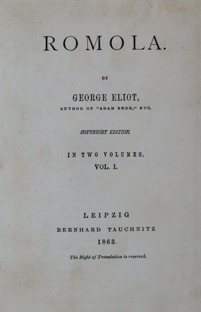 Große Abbildung Nr.3: 135-1452 Eliot,G. (d.i. M.A.Evans).: (Photographie)