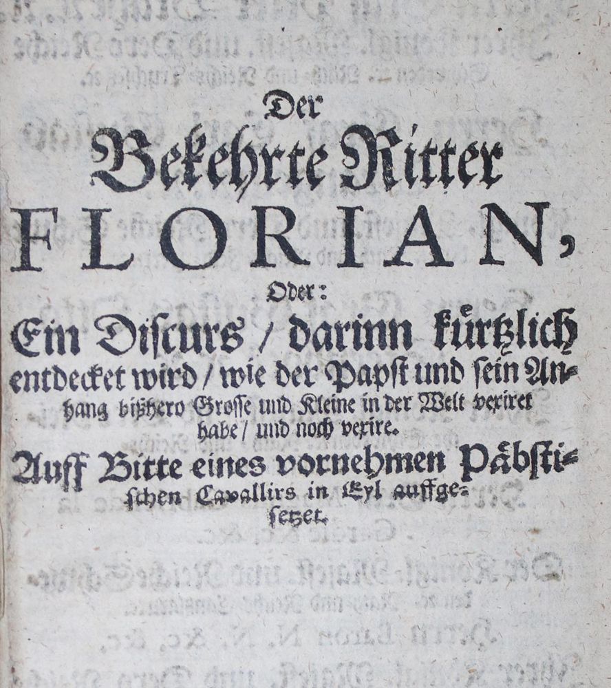 Große Abbildung Nr.1: 135-1481 (Schupp,J.B.).: (Literatur und illustrierte Bücher bis 19.Jahrhundert)