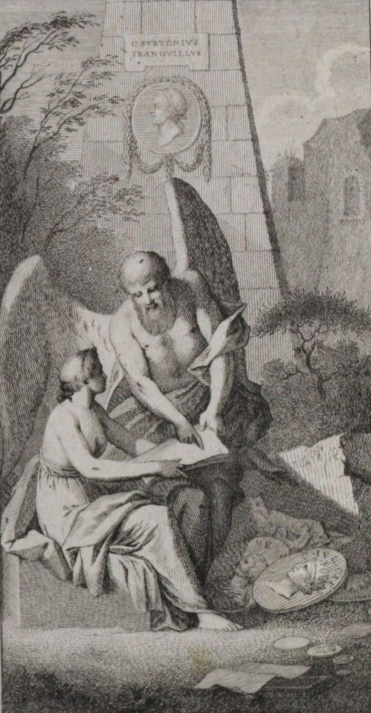 Große Abbildung Nr.1: 135-1489 Suetonius,T.C.: (Literatur und illustrierte Bücher bis 19.Jahrhundert)