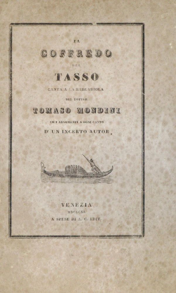 Große Abbildung Nr.2: 135-1490 Tasso,T.: (Literatur und illustrierte Bücher bis 19.Jahrhundert)