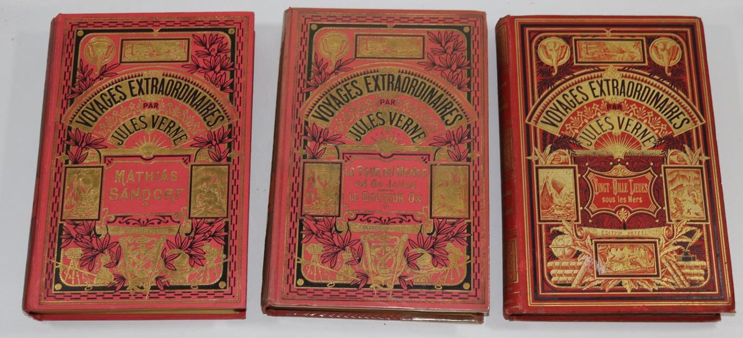 Große Abbildung Nr.21: 135-1498 Verne,J.: (Literatur und illustrierte Bücher bis 19.Jahrhundert)