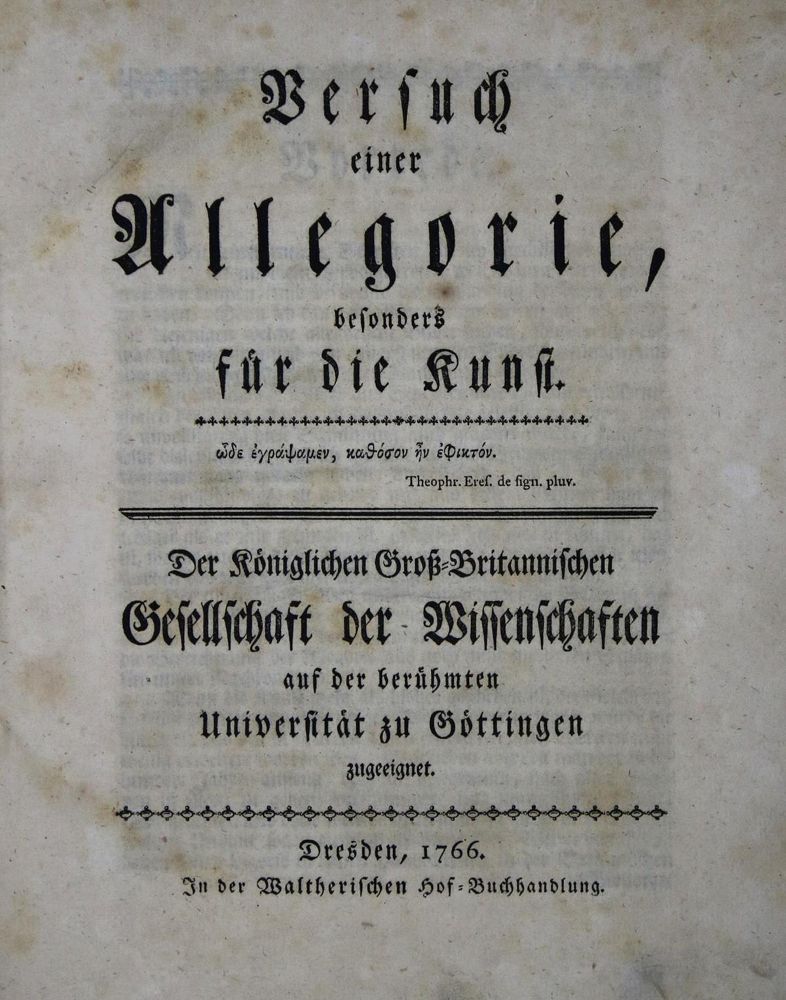 Große Abbildung Nr.1: 135-1508 (Winkelman,J.J.).: (Literatur und illustrierte Bücher bis 19.Jahrhundert)