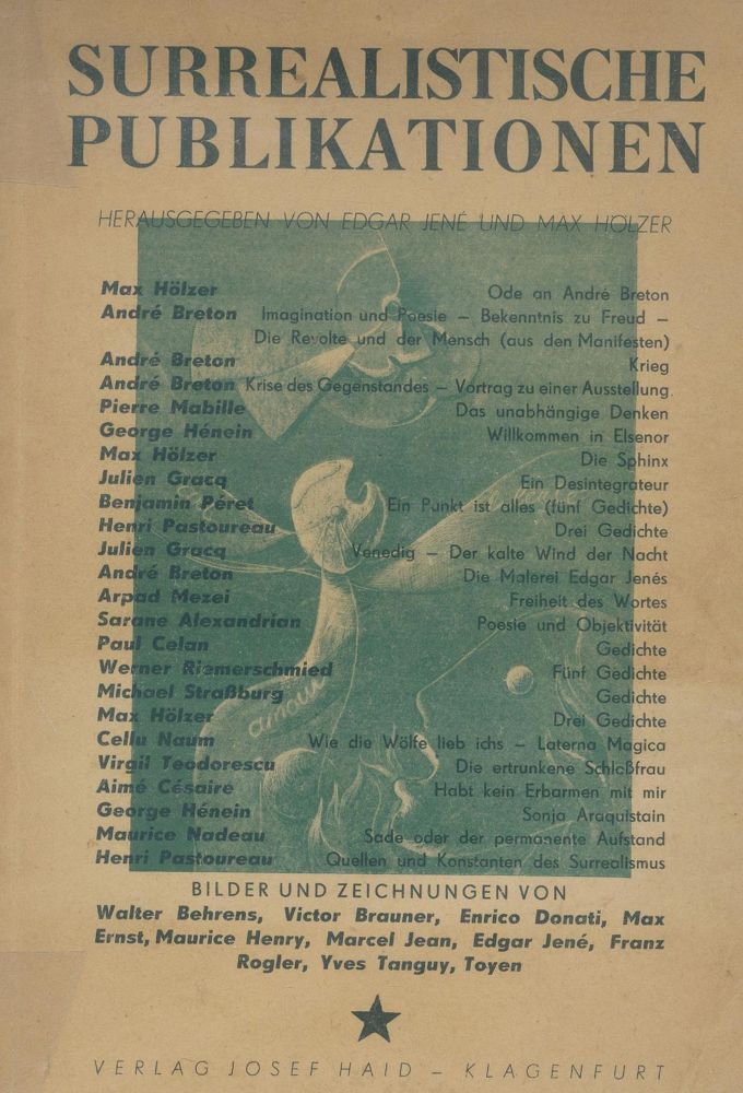 Große Abbildung Nr.1: 135-1536 Surrealistische Publikationen.: (Celan)