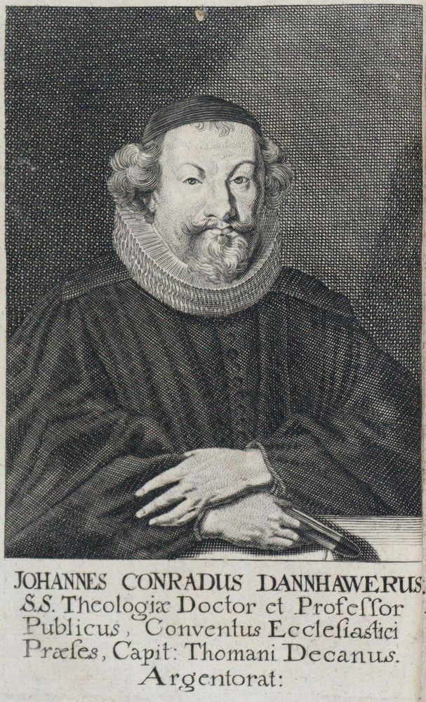 Große Abbildung Nr.2: 135-154 Dannhauer,J.C.: (Alte Drucke, Handschriften und Theologie)