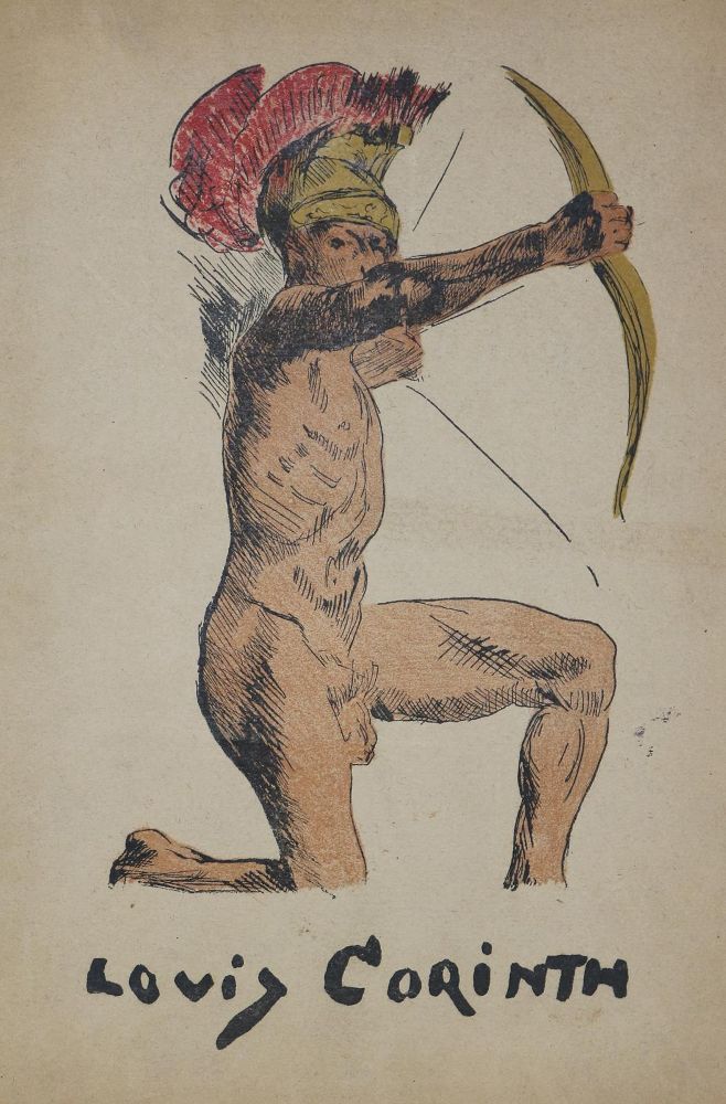 Große Abbildung Nr.1: 135-1540 Corinth,L.: (Literatur und illustrierte Bücher 20.Jahrhundert - Alte Literatur in modernen Ausgaben)