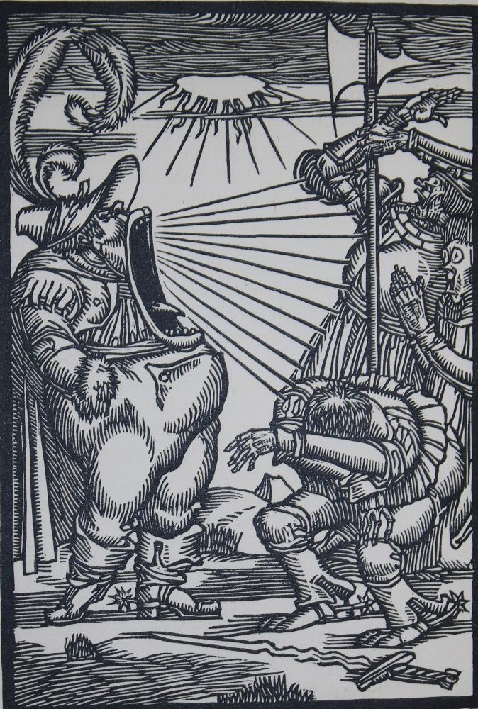 Große Abbildung Nr.1: 135-1557 Fischart,J.: (Literatur und illustrierte Bücher 20.Jahrhundert - Alte Literatur in modernen Ausgaben)