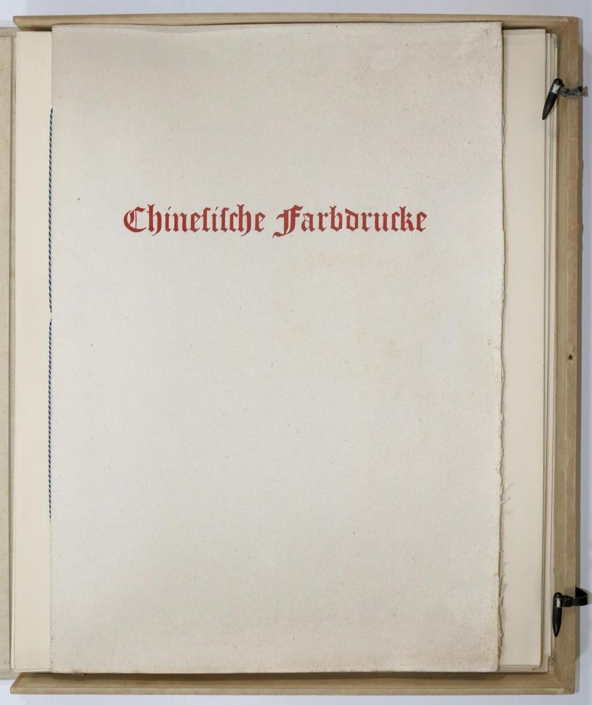 Große Abbildung Nr.3: 135-1558 Fischer, Otto,: (Literatur und illustrierte Bücher 20.Jahrhundert - Alte Literatur in modernen Ausgaben)