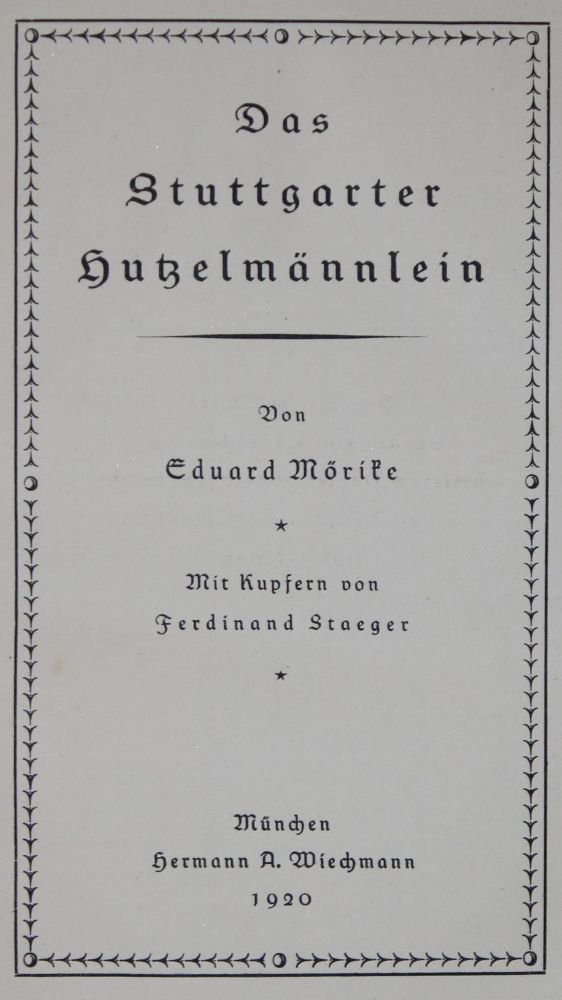 Große Abbildung Nr.2: 135-1665 Mörike,E.: (Staeger)
