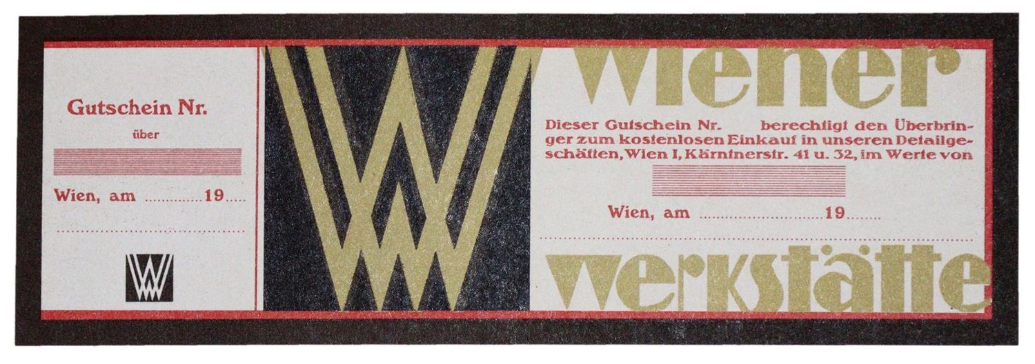 Große Abbildung Nr.3: 135-1681 Wiener Werkstätte.: (Literatur und illustrierte Bücher 20.Jahrhundert - Alte Literatur in modernen Ausgaben)